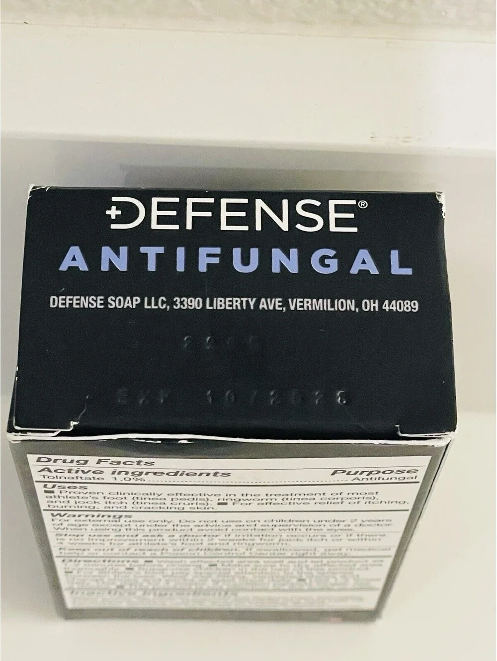 Defense Antifungal Bar Soap W/Tea Tree & Eucalyptus Oils - Medicated Formula